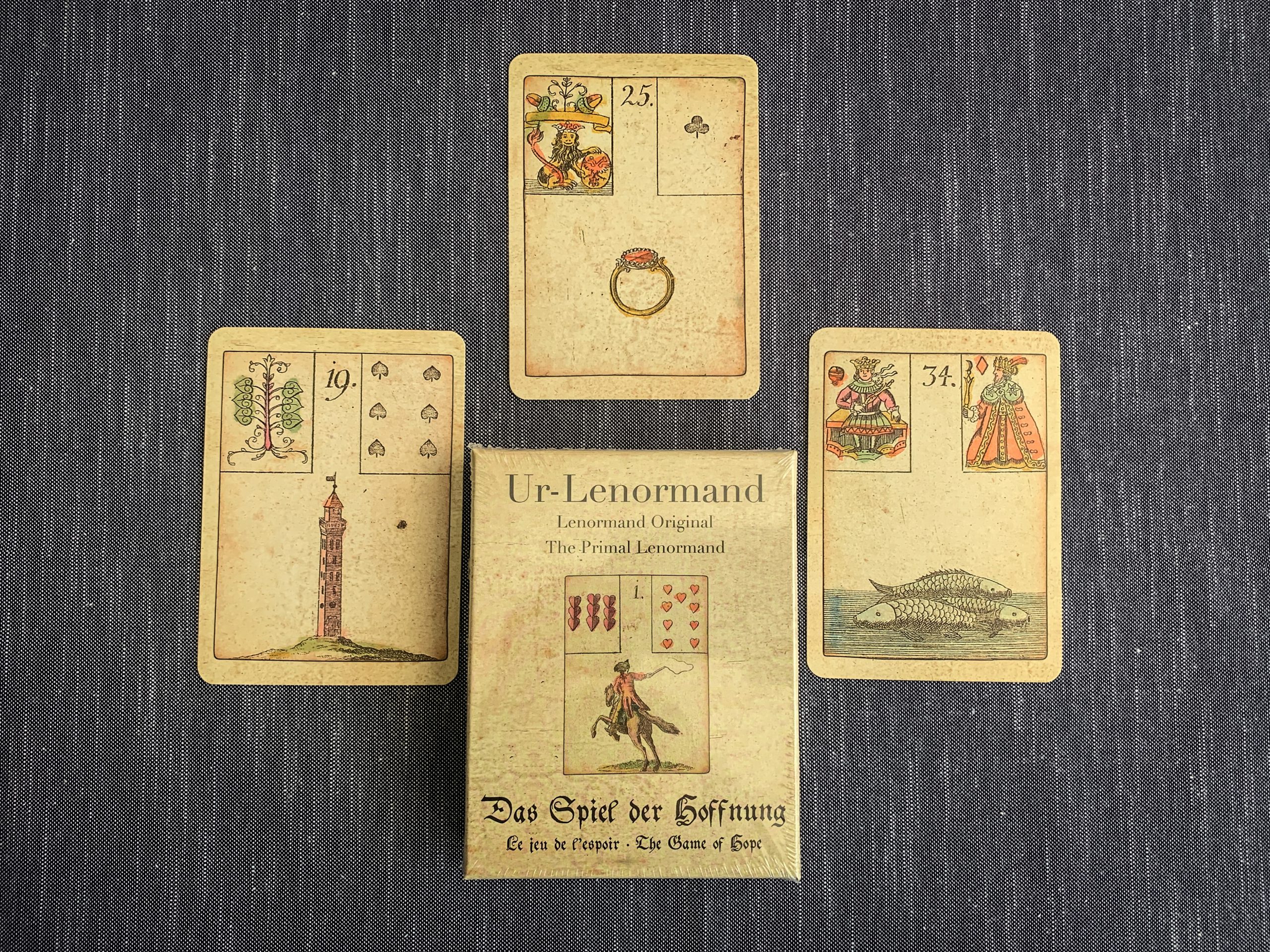 THE GAME OF HOPE ORACLE CARDS DECK ESOTERIC ASTROLOGY AGM NEW PRIMAL LENORMAND 