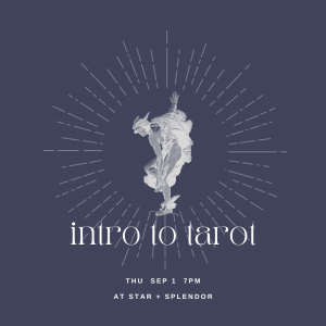 Intro to Tarot - September 1