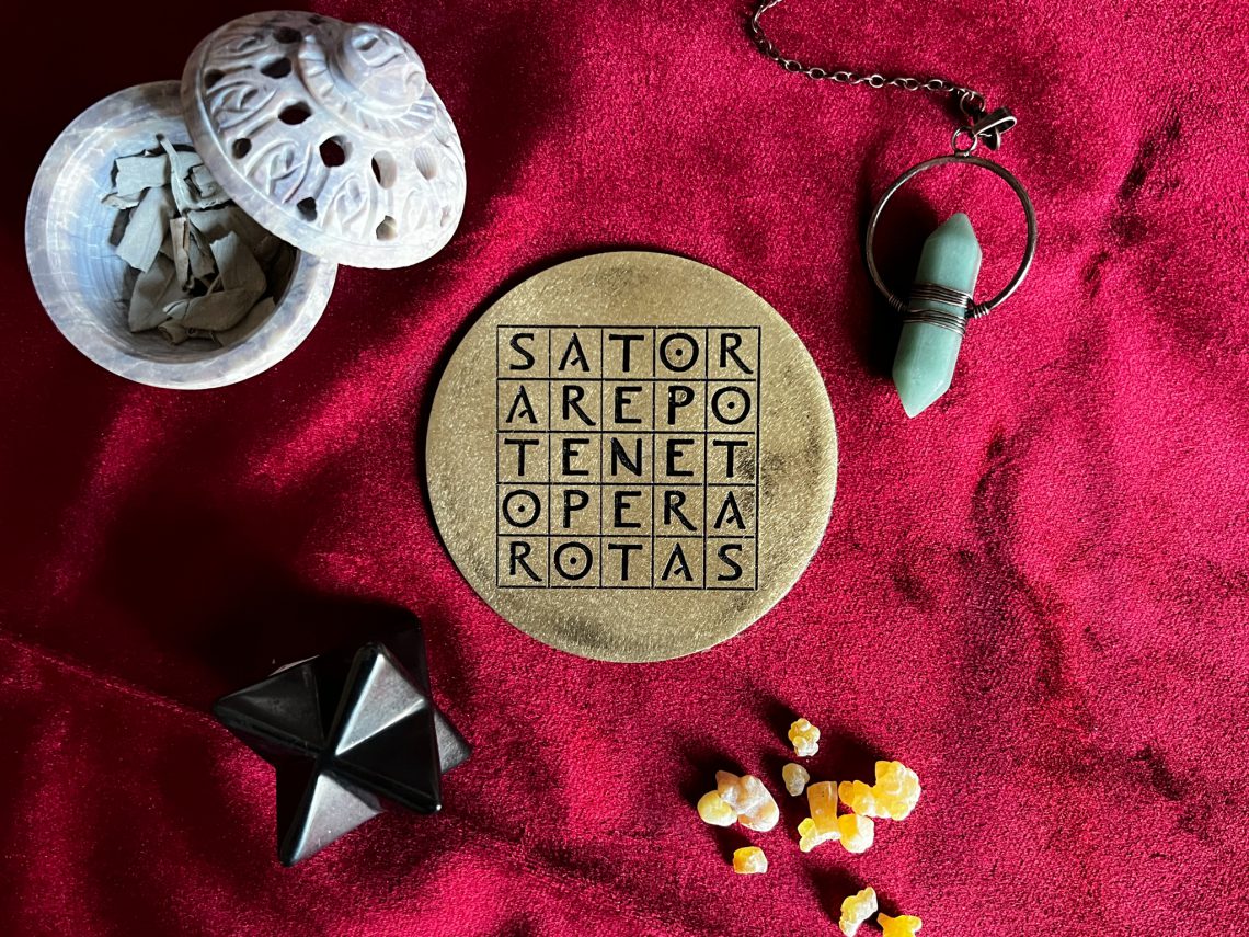 SATOR square brass | STAR + SPLENDOR