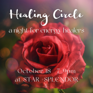 Healing Circle: a night for energy healers - October 18