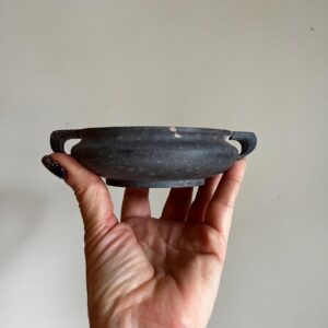 Stone offering bowl & incense burner