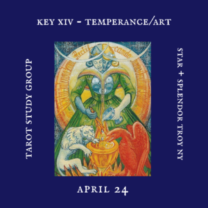 Tarot Study Group: Temperance/Art - April 24