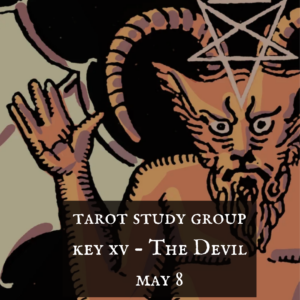 Tarot Study Group: The Devil - May 8