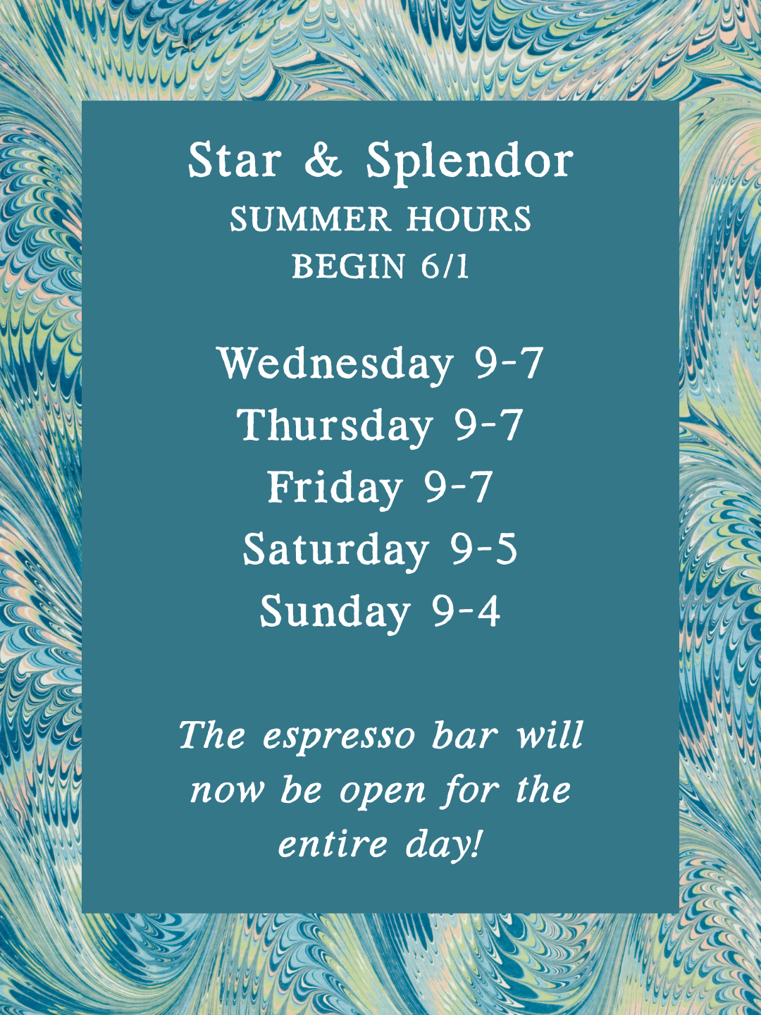STAR + SPLENDOR
